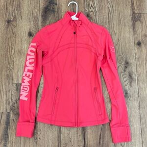 Lululemon x Disney Define Jacket Nulu In Lip Gloss Size 6